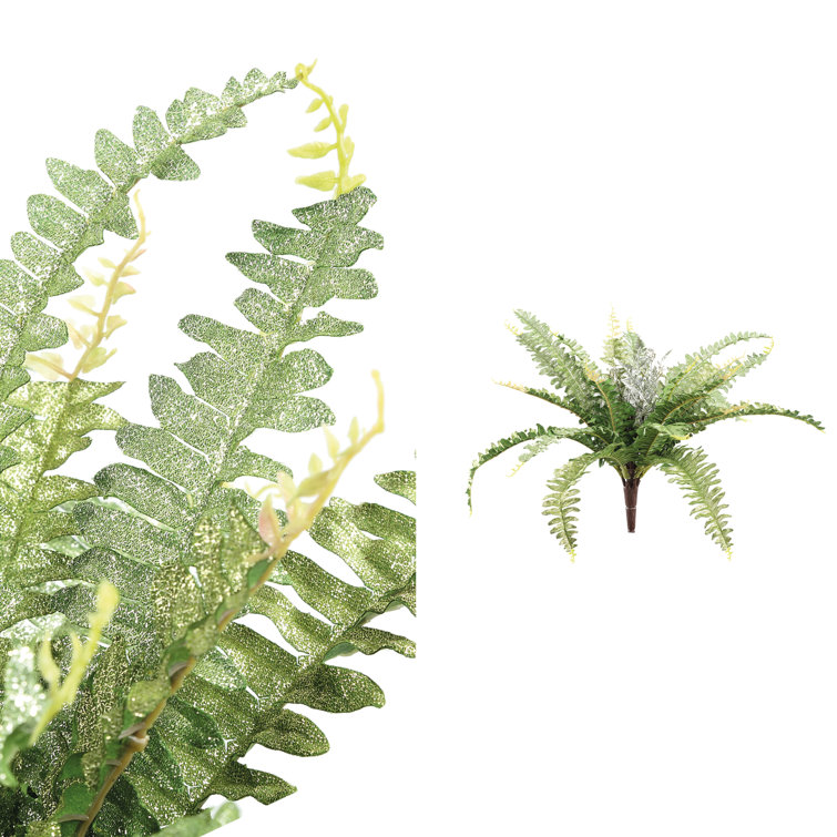The Seasonal Aisle 54Cm Faux Fern Plant Wayfair.co.uk